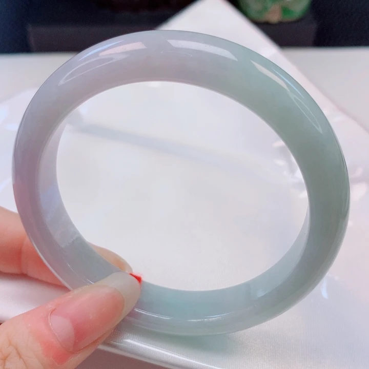 翡翠未镶嵌手镯57圈