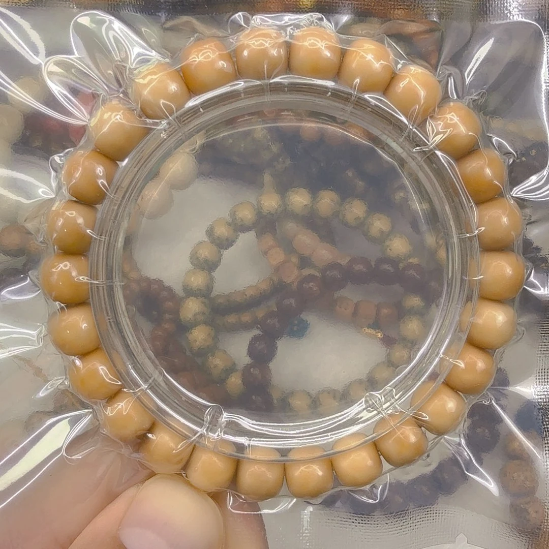手串星月菩提42龙脊菩提单圈0.9