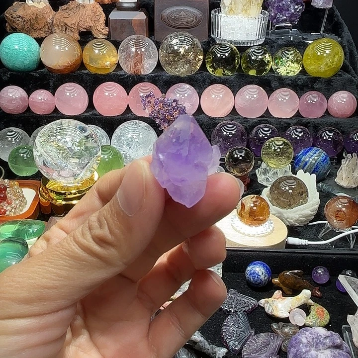 水晶珠宝半成品未镶嵌