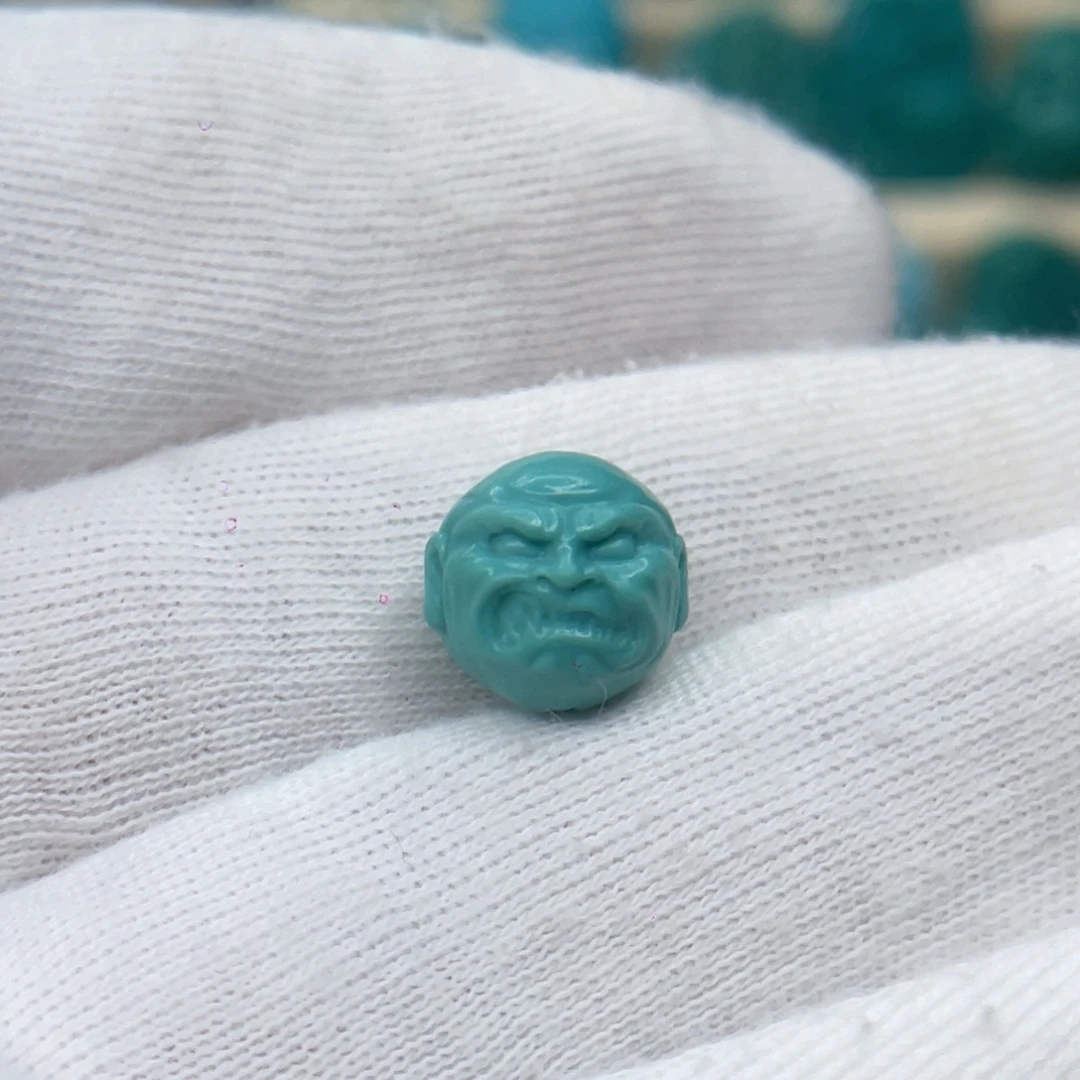 绿松石未镶嵌颈饰卡10.8