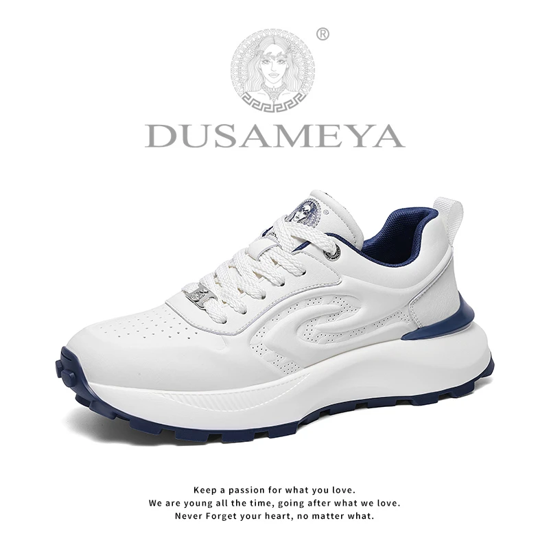 DUSAMEYA/杜莎米娅 秋季新款时尚百搭潮流休闲男士鞋6735