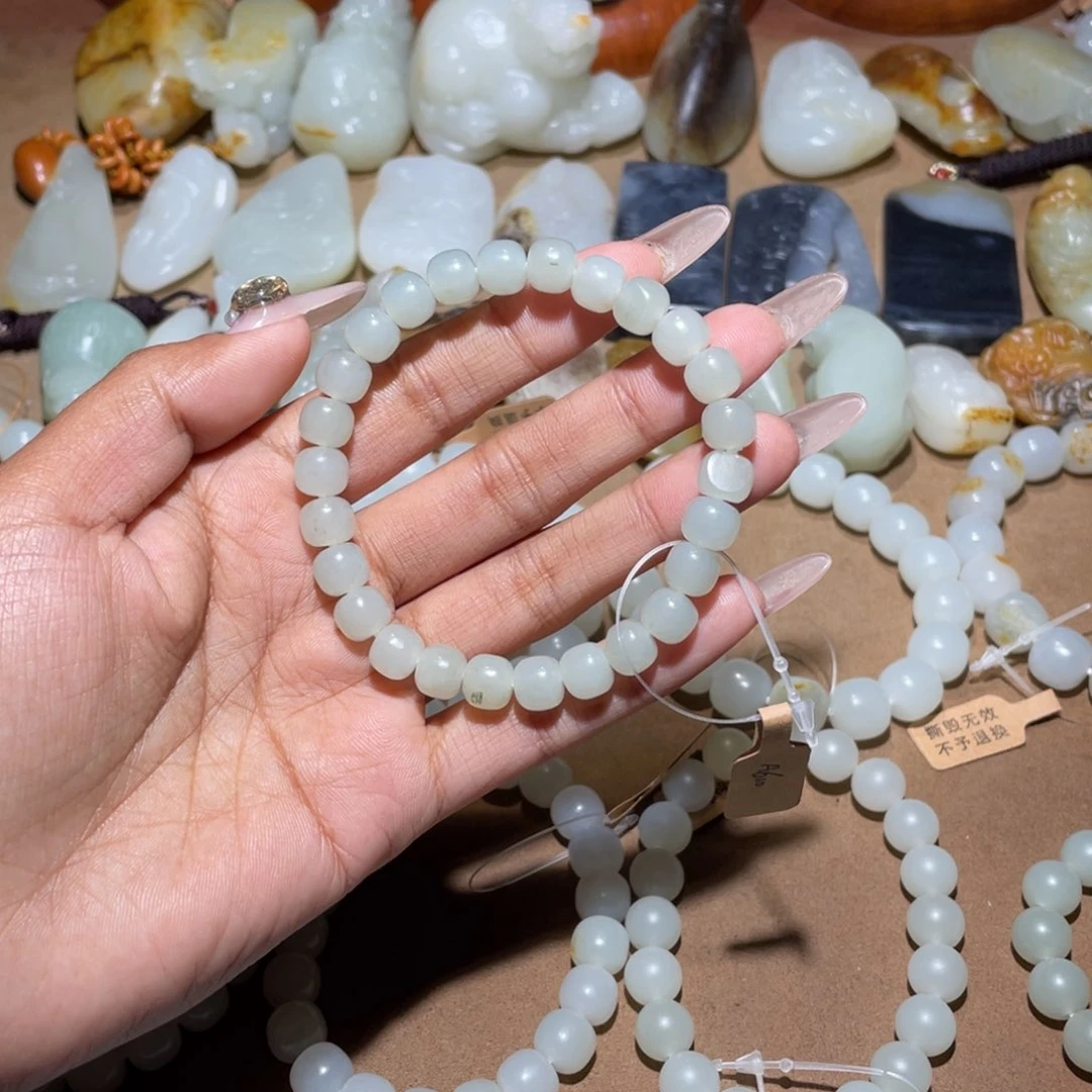 和田玉卡8老型未镶嵌