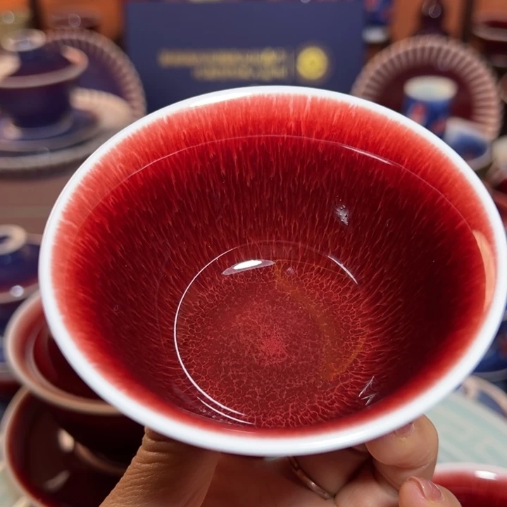 瓷片景德镇品艺轩郎红