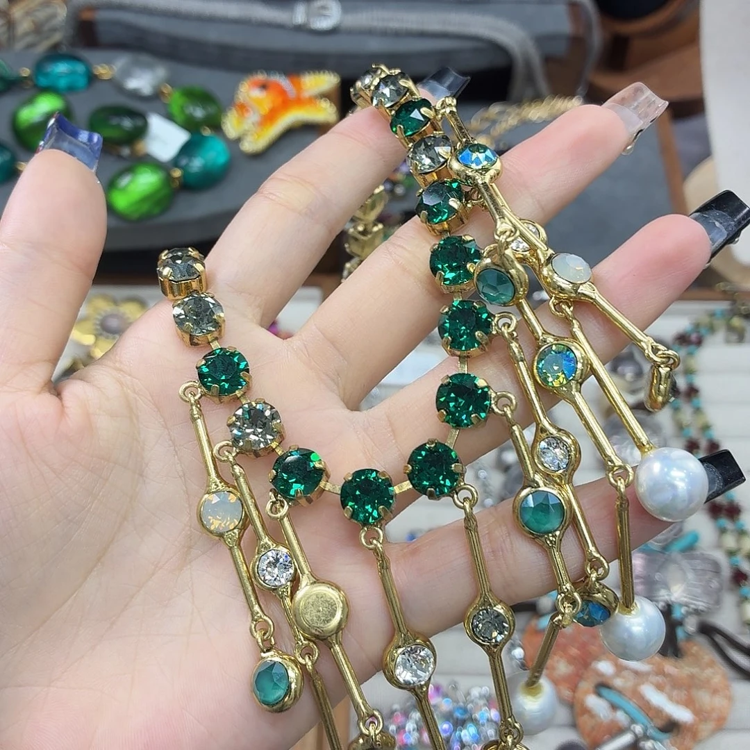 琉璃合金合金cd项链