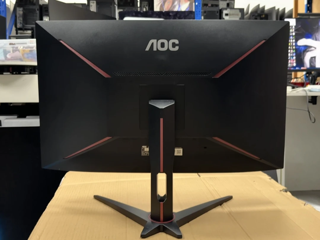 9新 AOC 32寸2k144hz曲面高刷无边框吃鸡作图游戏电竞显示器