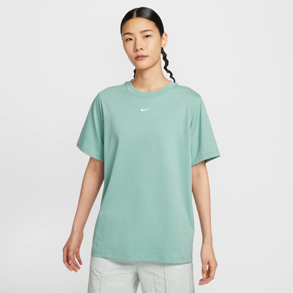 NIKE耐克2025女子AS NSW TEE ESSNTL LBR针织无领短T恤FD4150-017