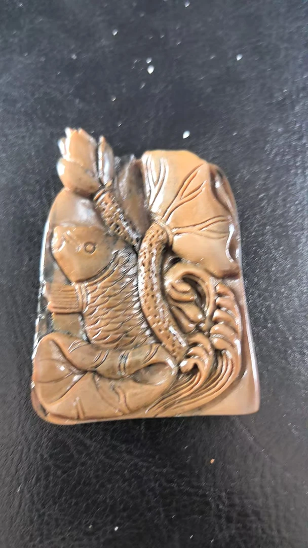 猛犸约16.3克雕刻件XY576