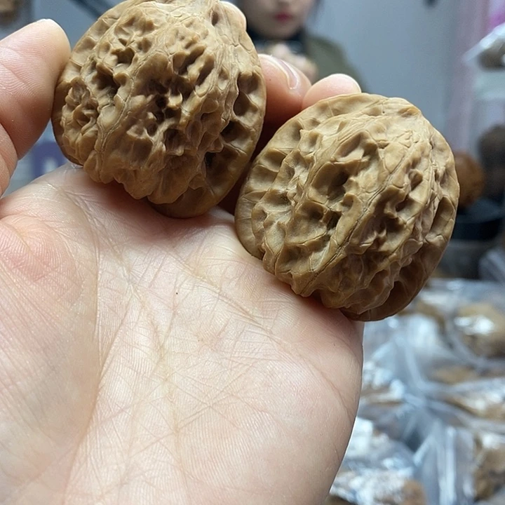 把件文玩核桃42靠山王小众蜡皮