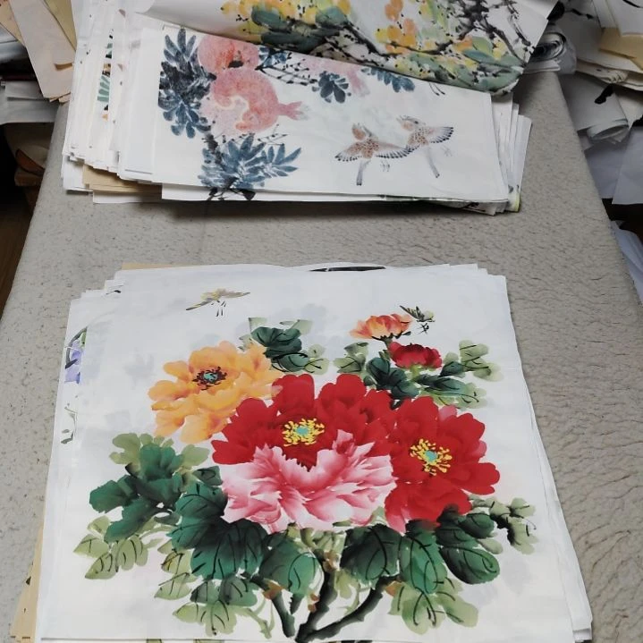 美***美国画国画花鸟花鸟国画