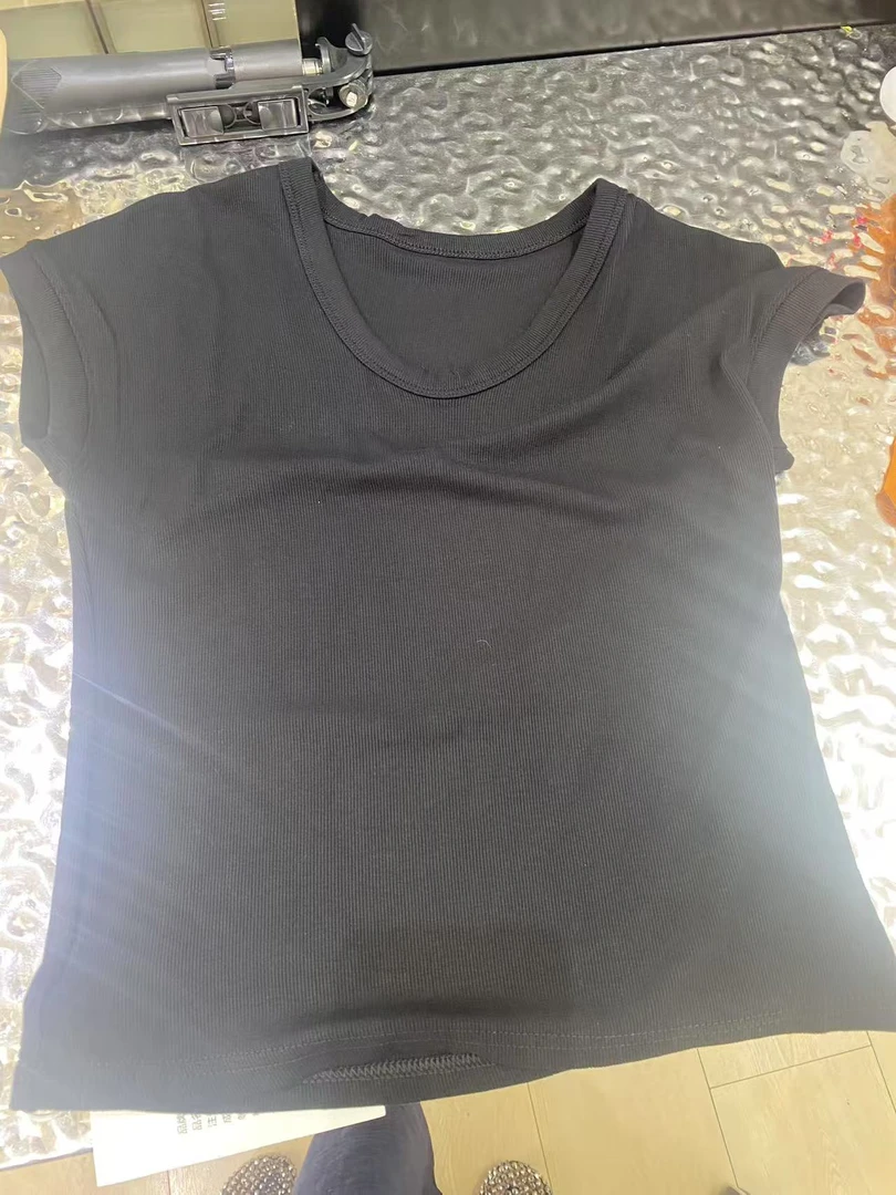 【王大艳家】菊2471，螺纹棉砍袖