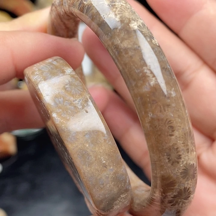 硅化玉未镶嵌颈饰54.8