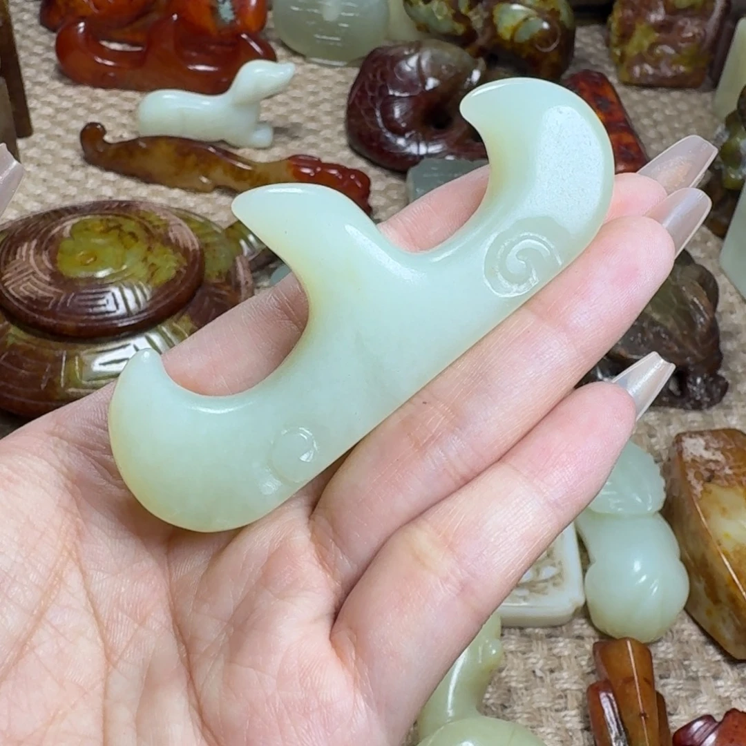 吊坠白玉菩提挂件