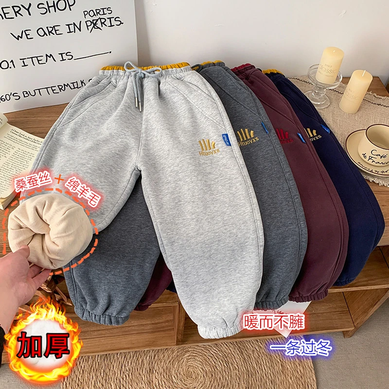 【一条过冬 冬季棉裤】不显臃肿新款卫裤保暖过冬