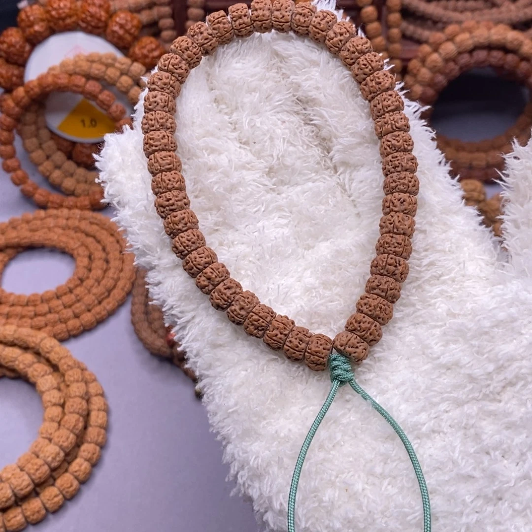 金刚菩提手串老树王龙切尺寸1.0