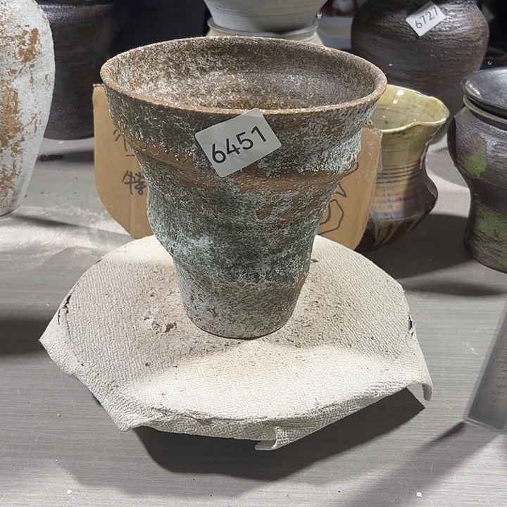 摆件高18，口16.5，6451，有孔