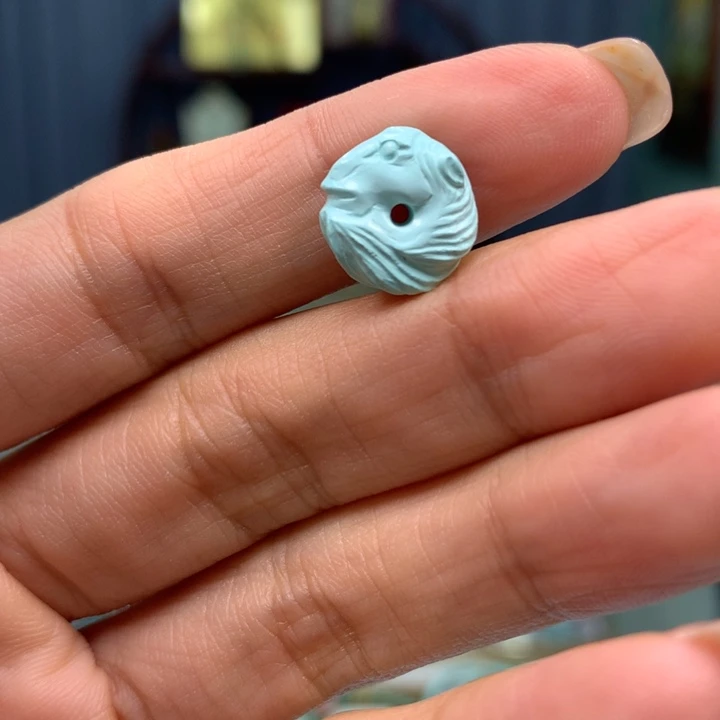 绿松石未镶嵌配饰