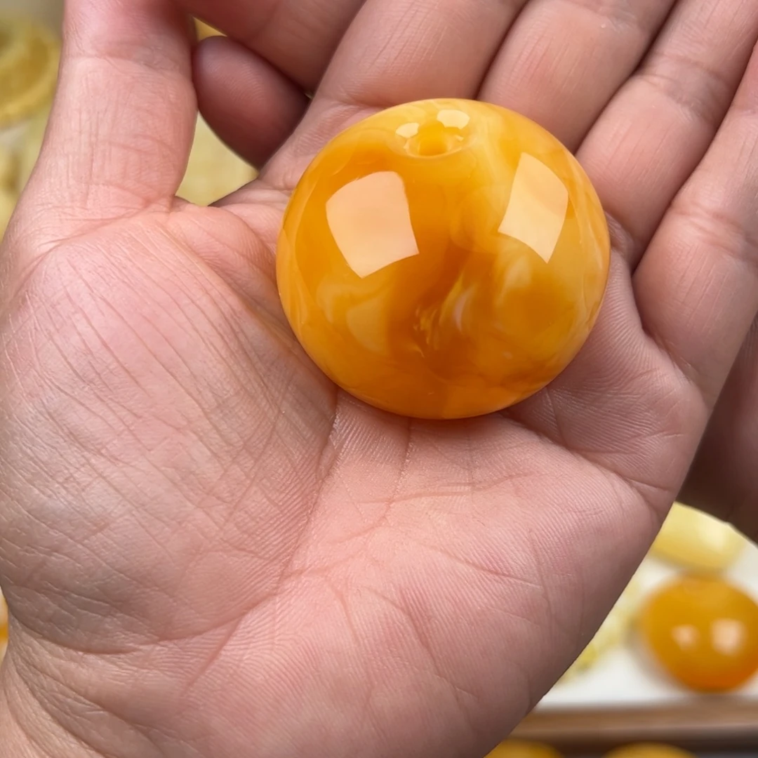 蜜蜡未镶嵌颈饰纯天然琥珀蜜蜡