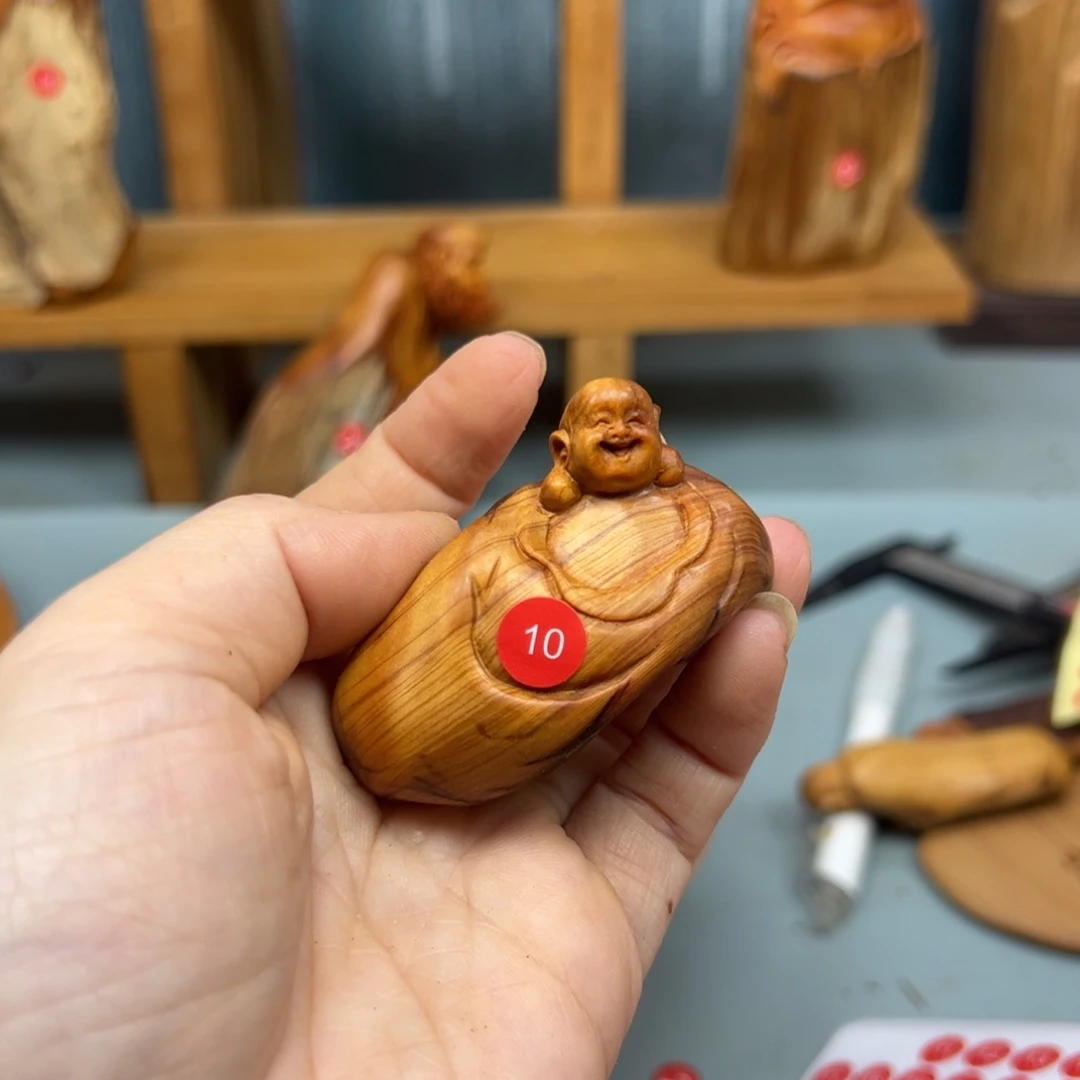 *****木崖柏木摆件手把件，