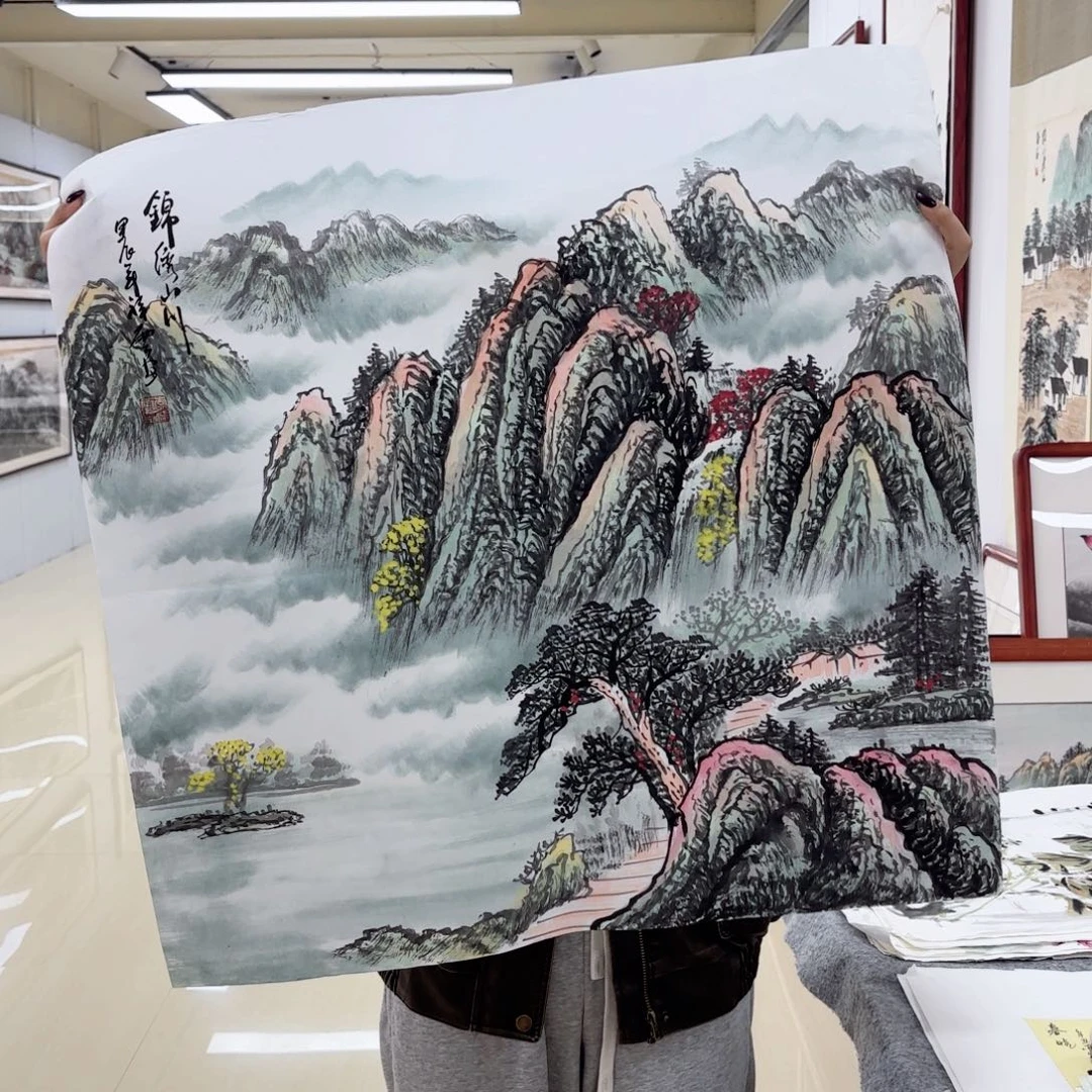 国画国画作品集一个