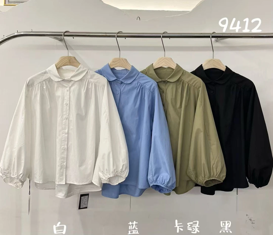 WE2（9412）气质百搭休闲衬衫kc