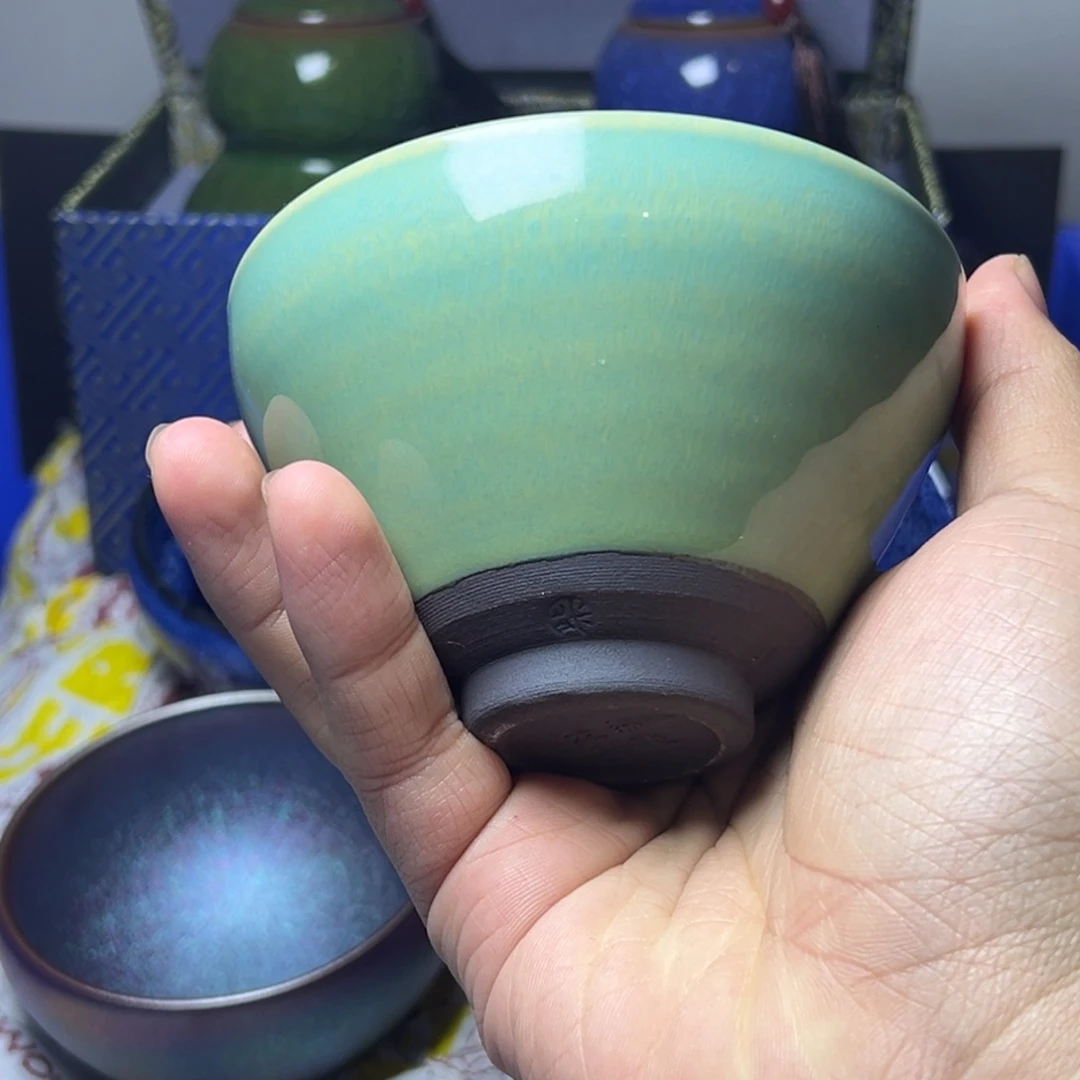茶盏建阳建盏喝茶开播立福