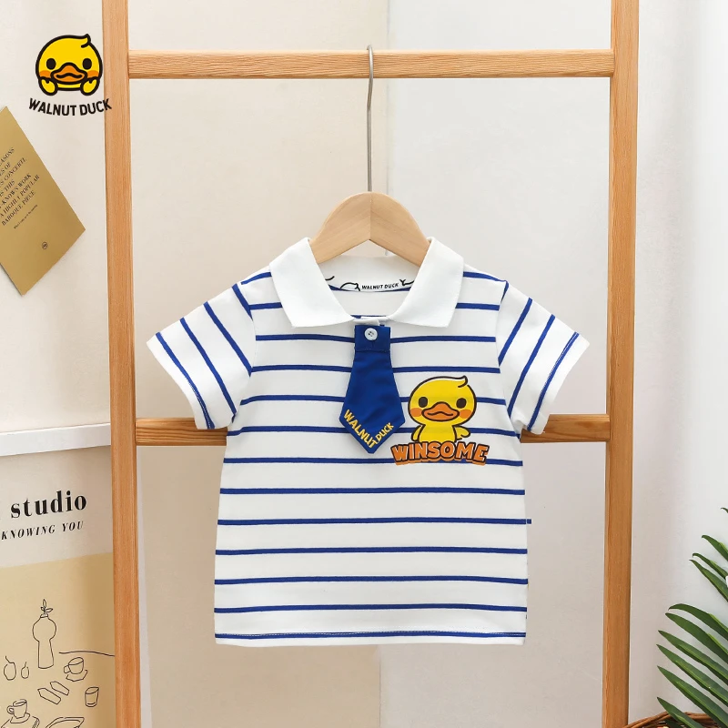 【洛儿妈青货福利】2025夏季男女童短袖上衣休闲款短袖POLO衫5194