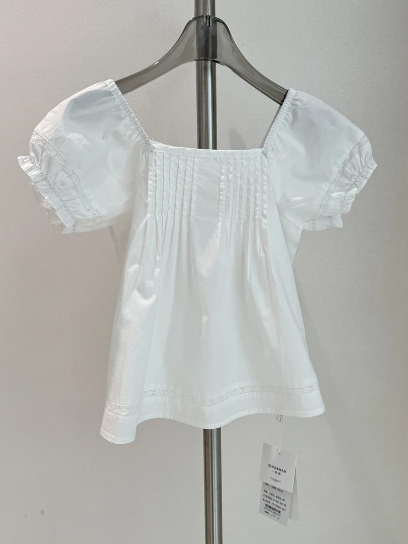 【恩姐定制】C夏季短袖时尚儿童童装女童女宝娃娃衫ENCK1202