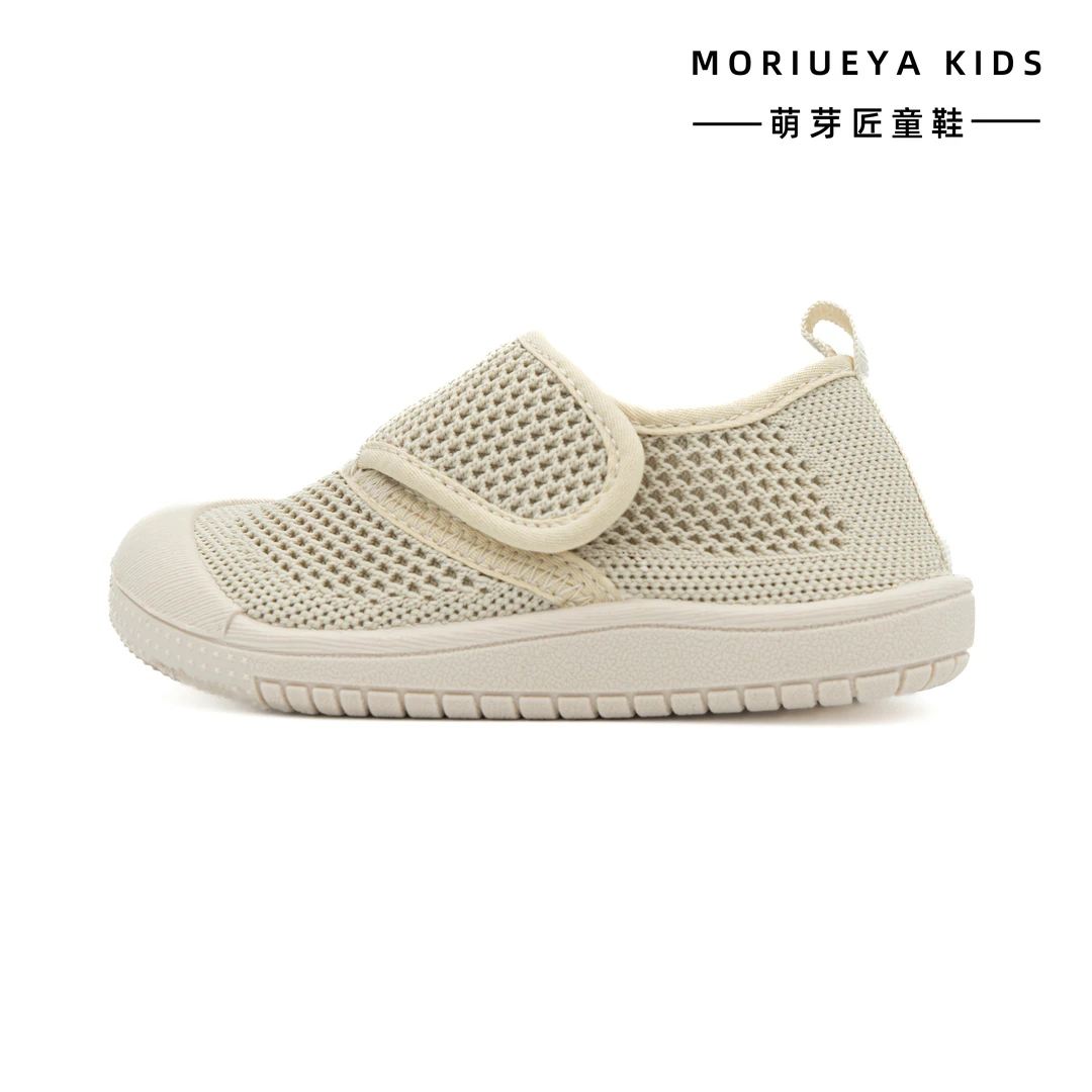 澳大利亚外贸同款轻盈软底透气包头魔术贴防踢儿童幼儿园