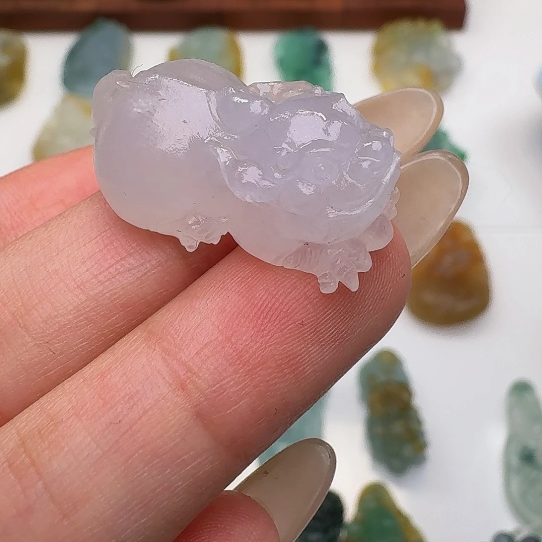 定制翡翠未镶嵌毛货