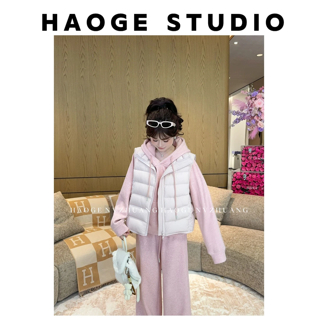 浩哥严选●排骨马甲HGQ5YRF4144A羽绒服预休闲时尚保暖秋冬百搭款