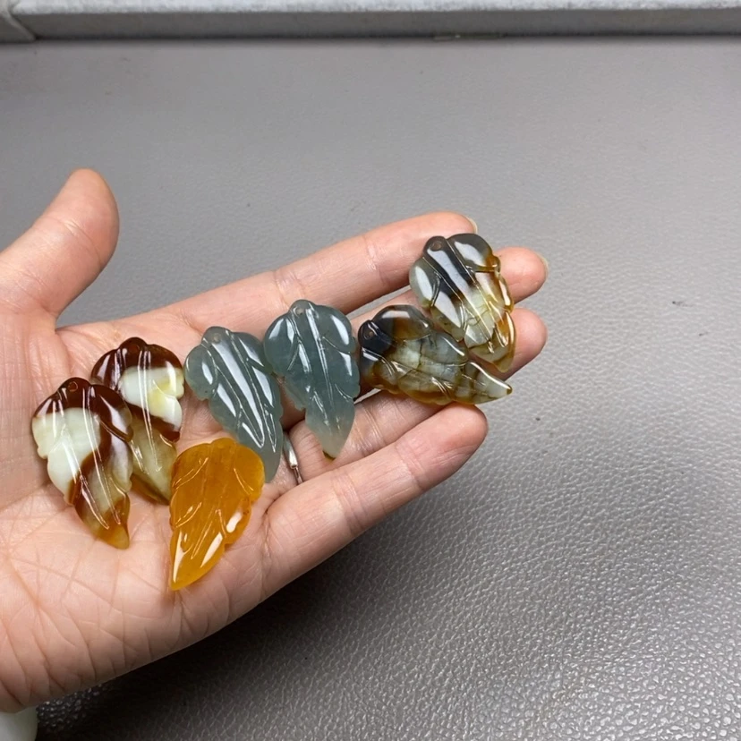 【闪购商品】未镶嵌蛇纹石玉挂件耳饰耳环项链猫**令