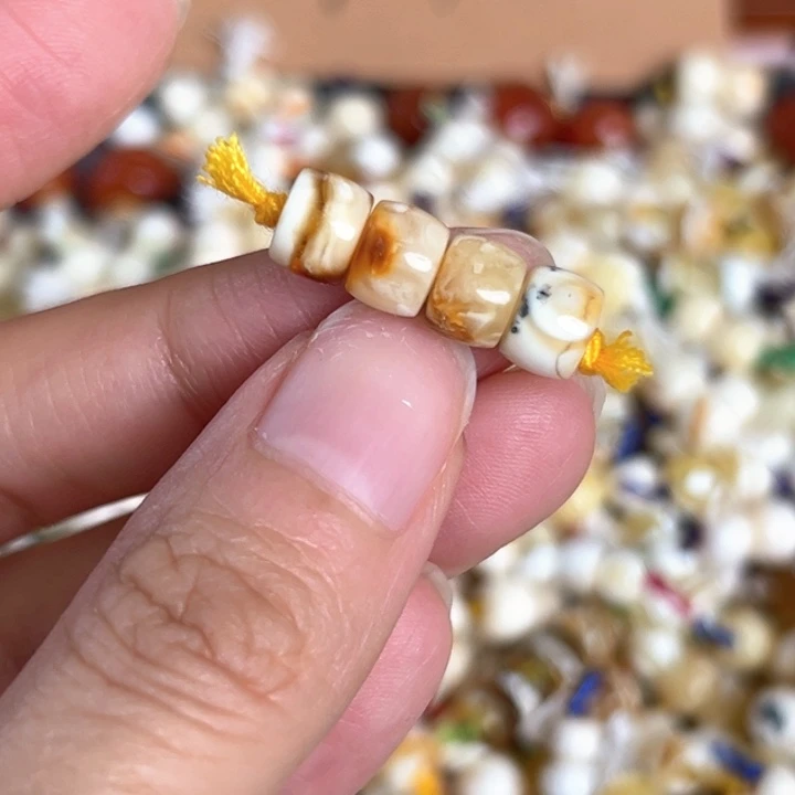 未镶嵌蜜蜡裸石7.1mm一组