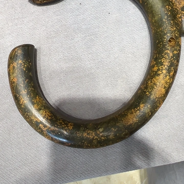 企***理岫岩河磨玉（透闪石质玉）未镶嵌挂件