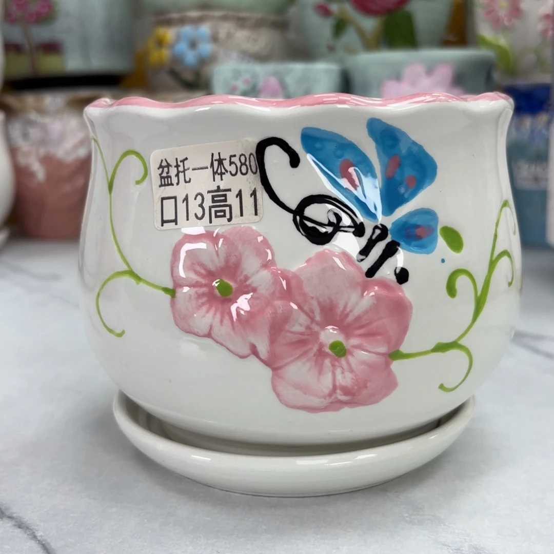 @夏西陶瓷花盆@@5580
