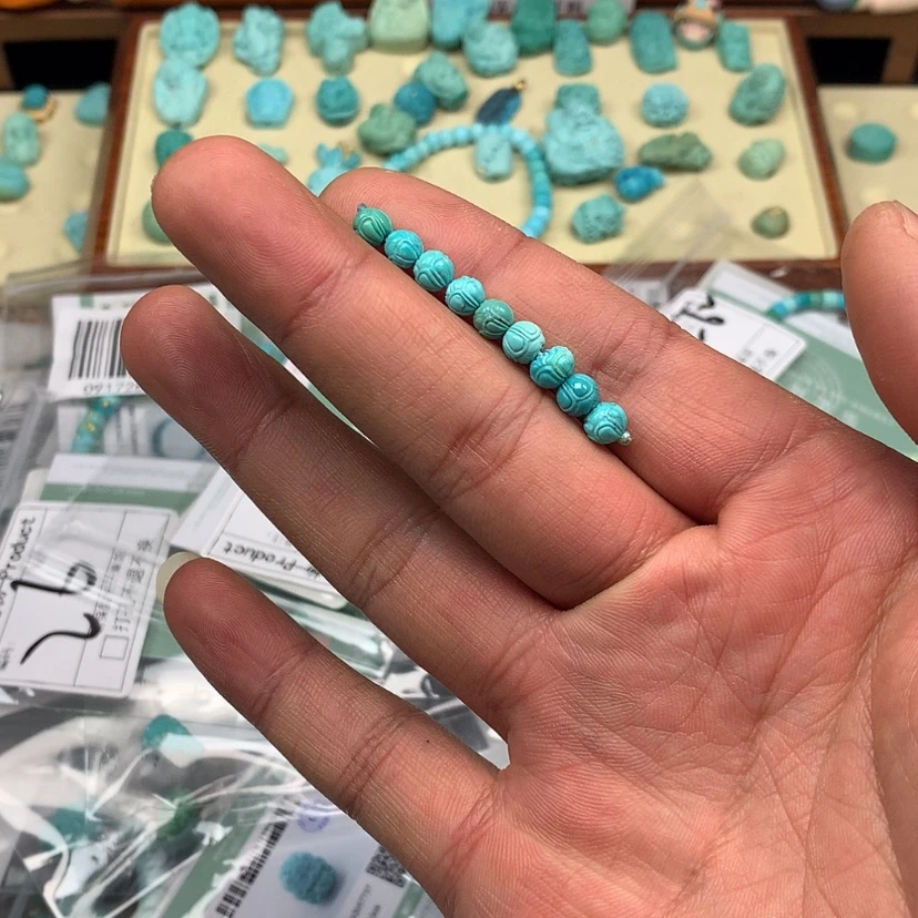 【闪购商品】绿松石颈饰未镶嵌9