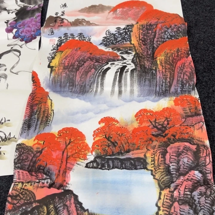 尚谷里商贸 画心一张