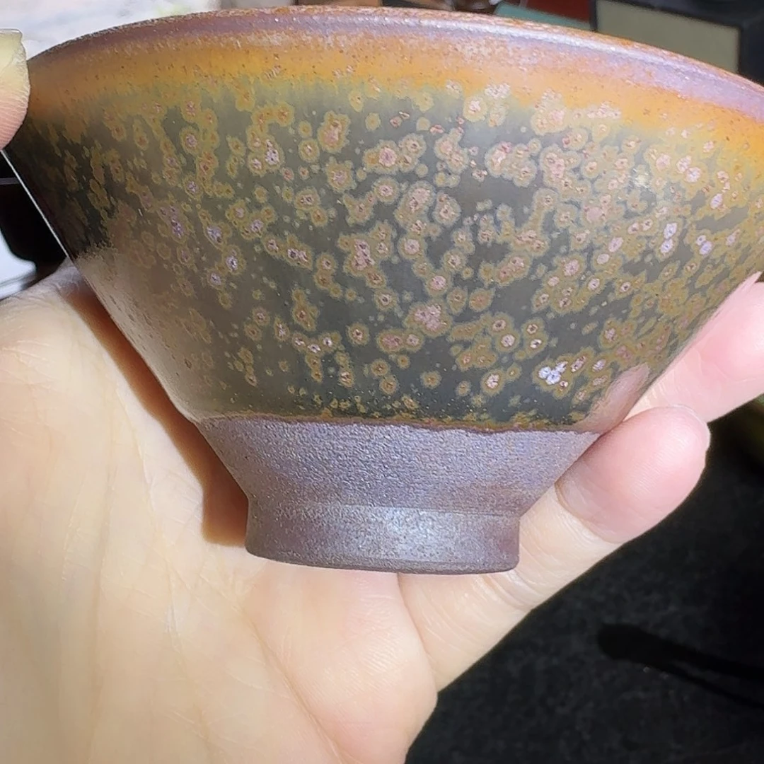茶盏2590 秋罗柴烧手工主人杯
