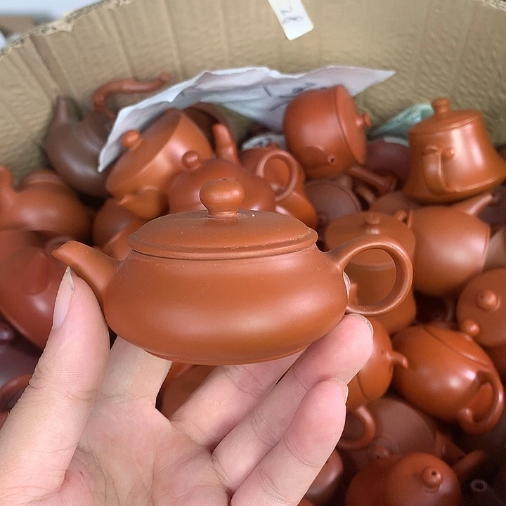 原矿朱泥茶具茶壶家用80