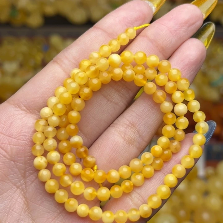 蜜蜡未镶嵌珠宝奇石209-微瑕福利卡4+