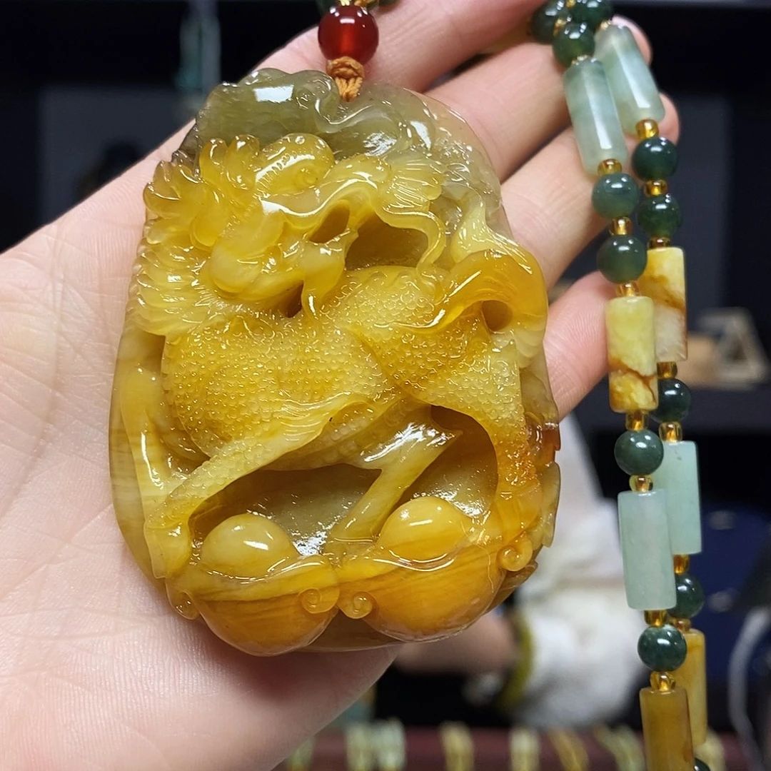 岫玉挂件吊坠未镶嵌