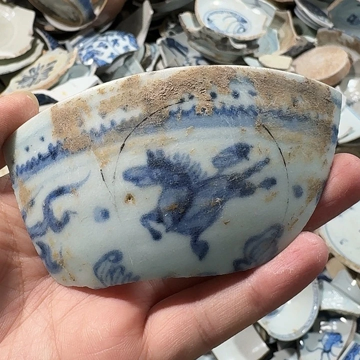 只***刷瓷片瓷片标本，顺丰包邮