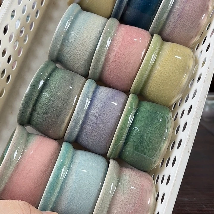 红陶量货/口高深浅搭配发12个