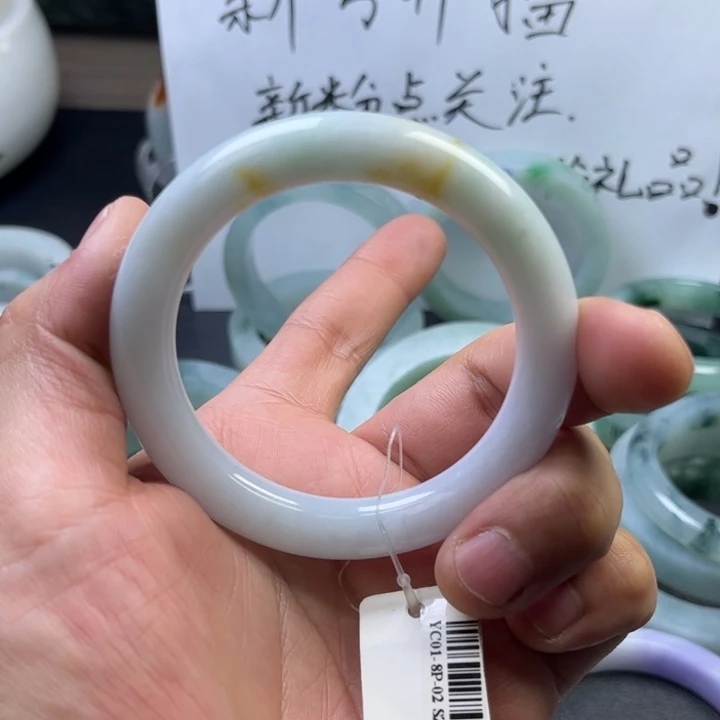 未镶嵌手镯翡翠礼翡翠手镯56➕