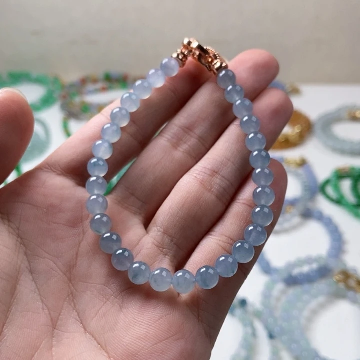 定制翡翠未镶嵌缅甸翡翠a货卡5.8