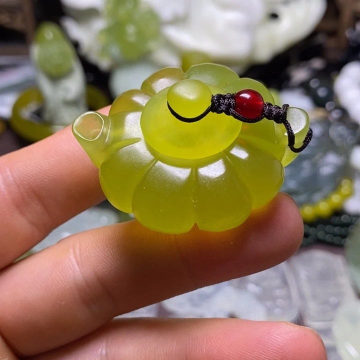 未镶嵌岫玉岫玉颈饰