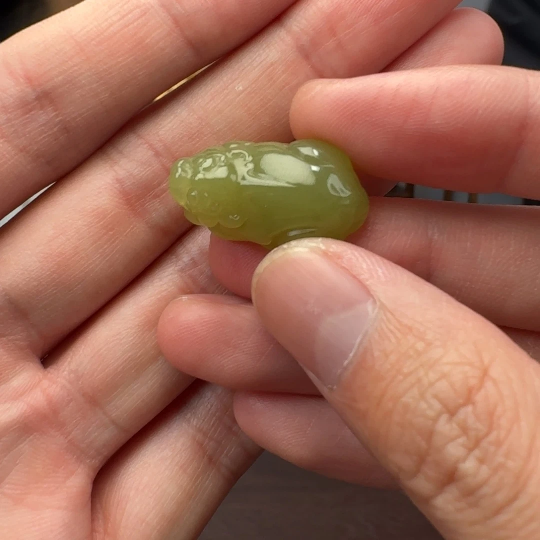 和田玉未镶嵌颈饰928小王子