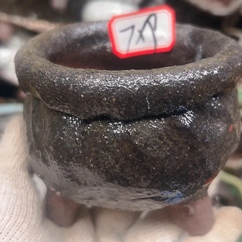 粗陶花盆手工花盆制作