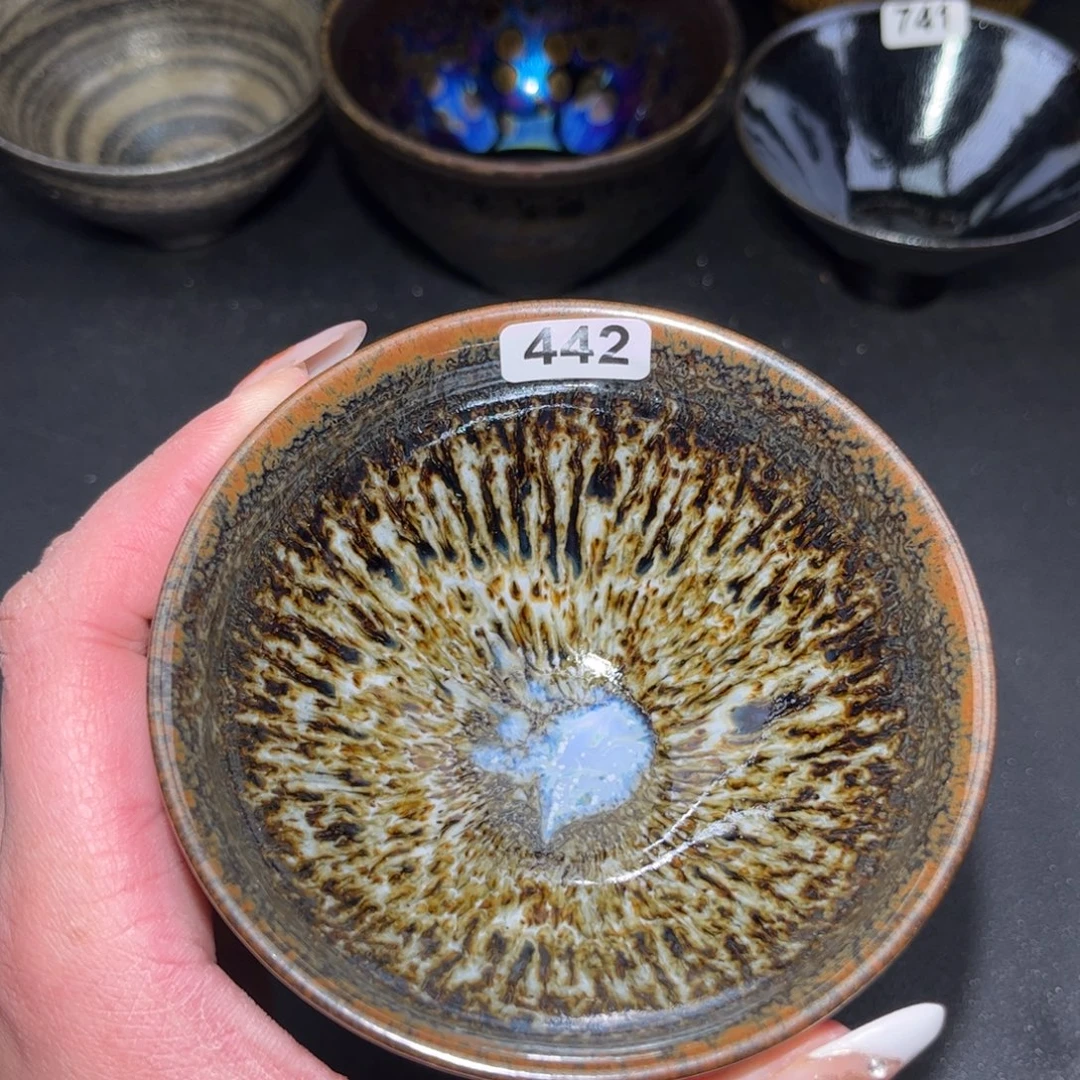 茶盏442 建盏单盏太好看了吧……