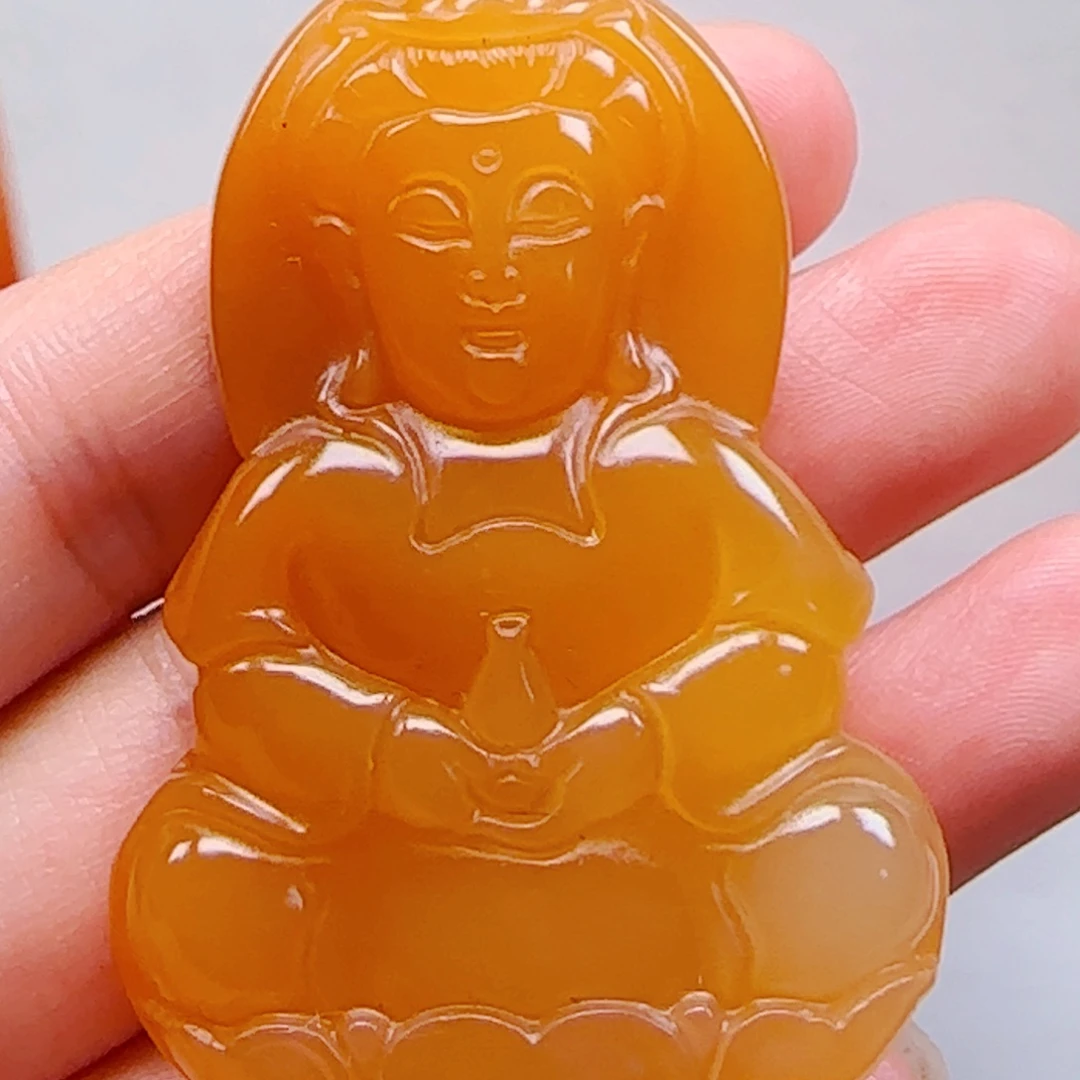 石英质玉（黄龙玉）1未镶嵌