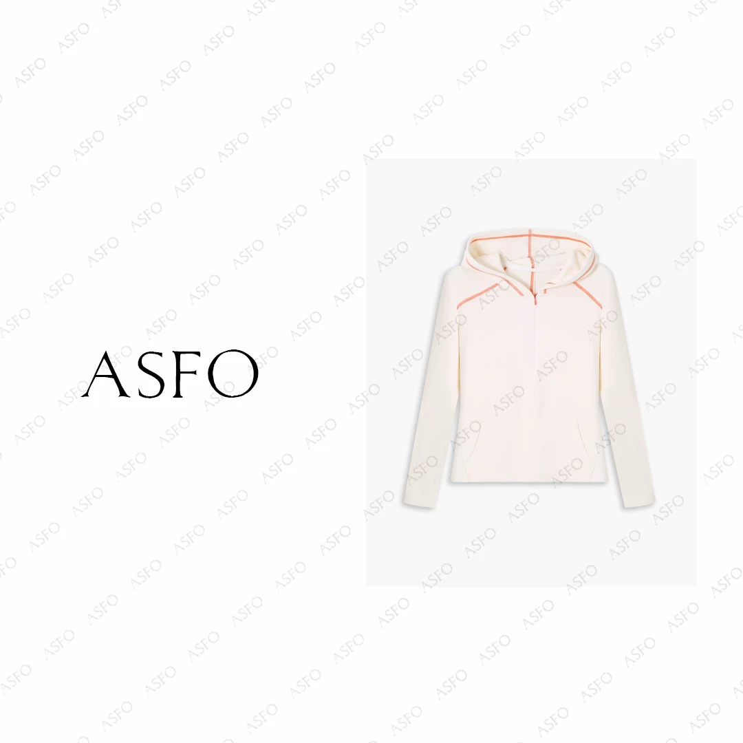 【AS哈苏线】25新原创定制磨毛自发热撞色弹力连帽衫AS25DZZ05189